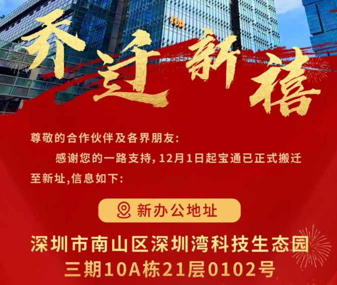 启程新章、共赴未来--公司喜迁新址