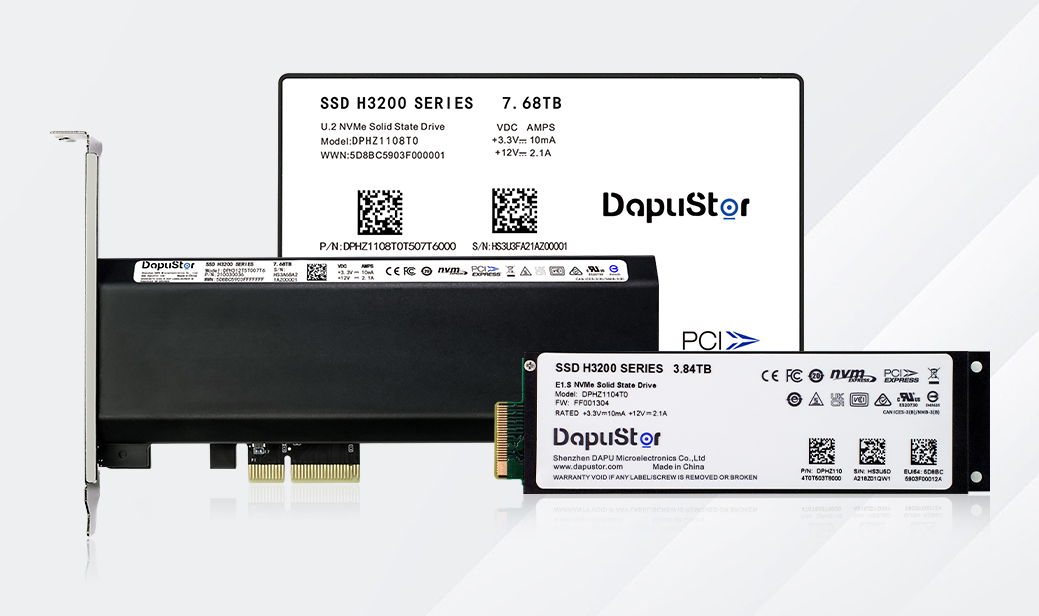 DapuStor®海神Haishen3 H3200系列SSD